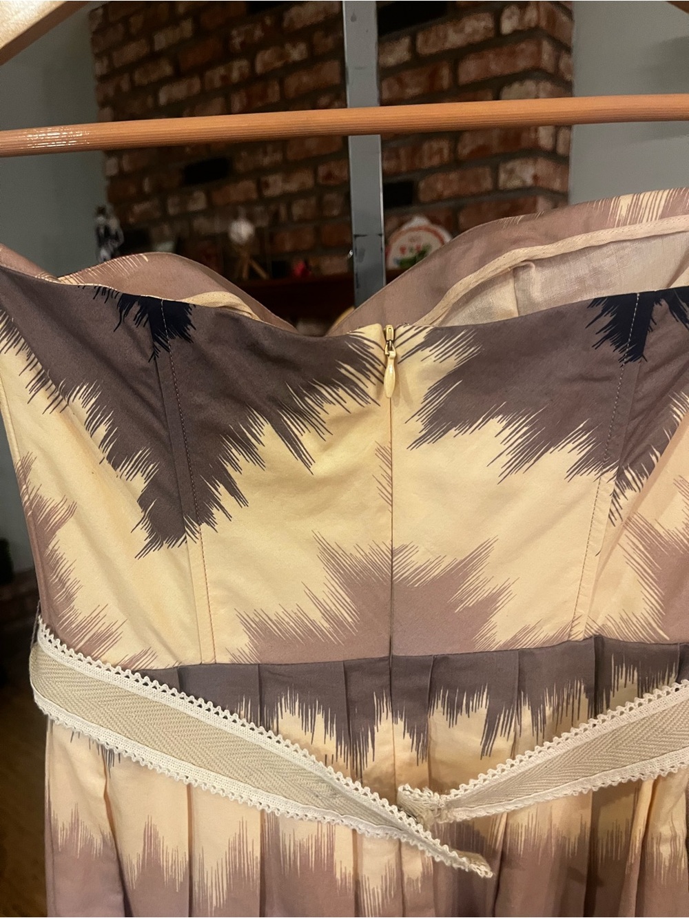 Anthropologie $298 Corey Lyn CalterColor Dipped Cocktail Dress - Picture 6 of 7
